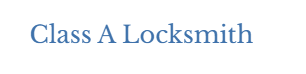 Class A Locksmith logo