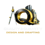 Quality & Quantity Design and Drafting logo
